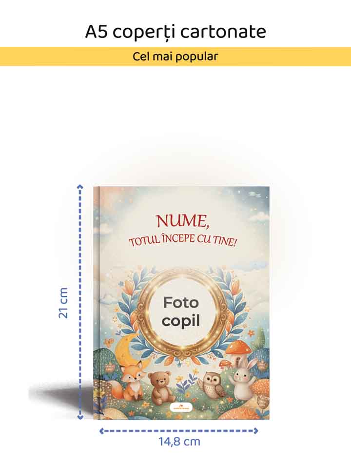 A5 coperți cartonate