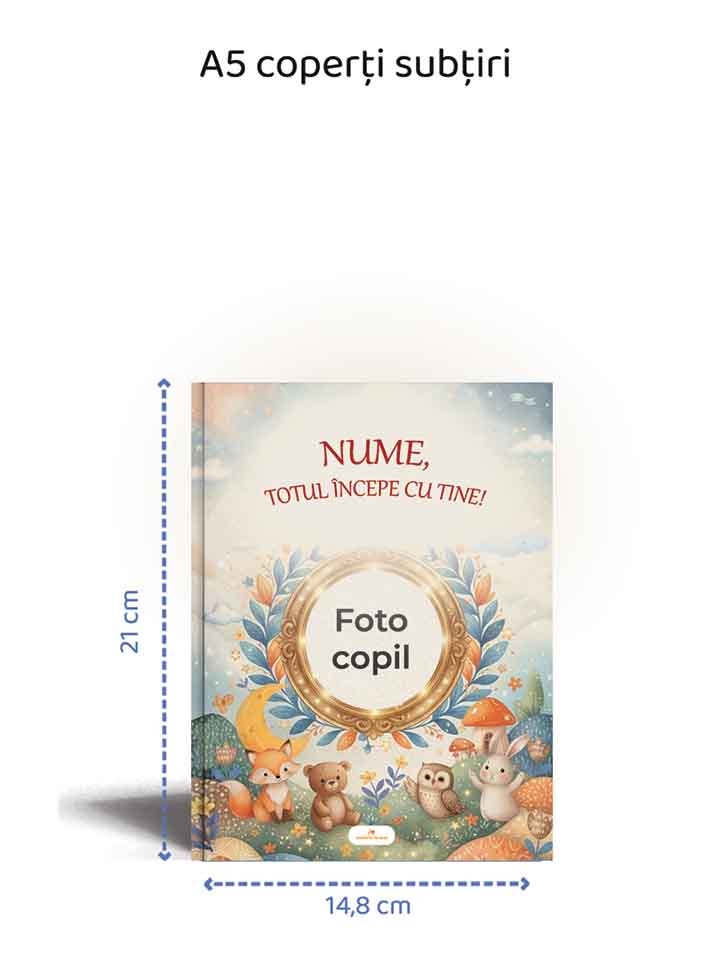A5 coperți subțiri